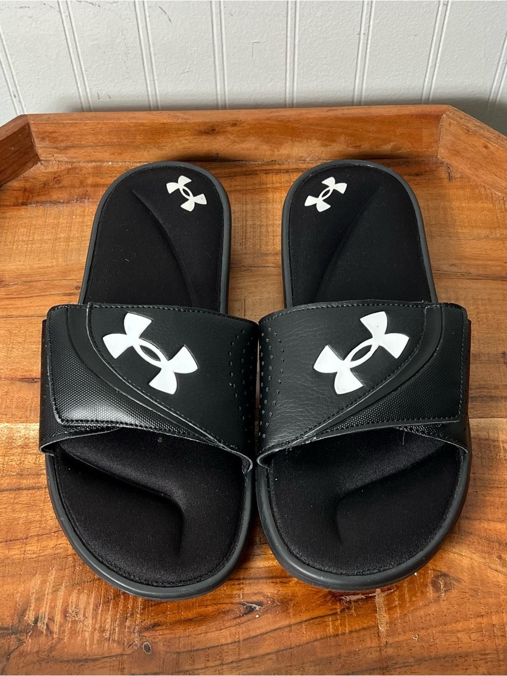 Under Armour Slides Mens 11 Slip On Shoe